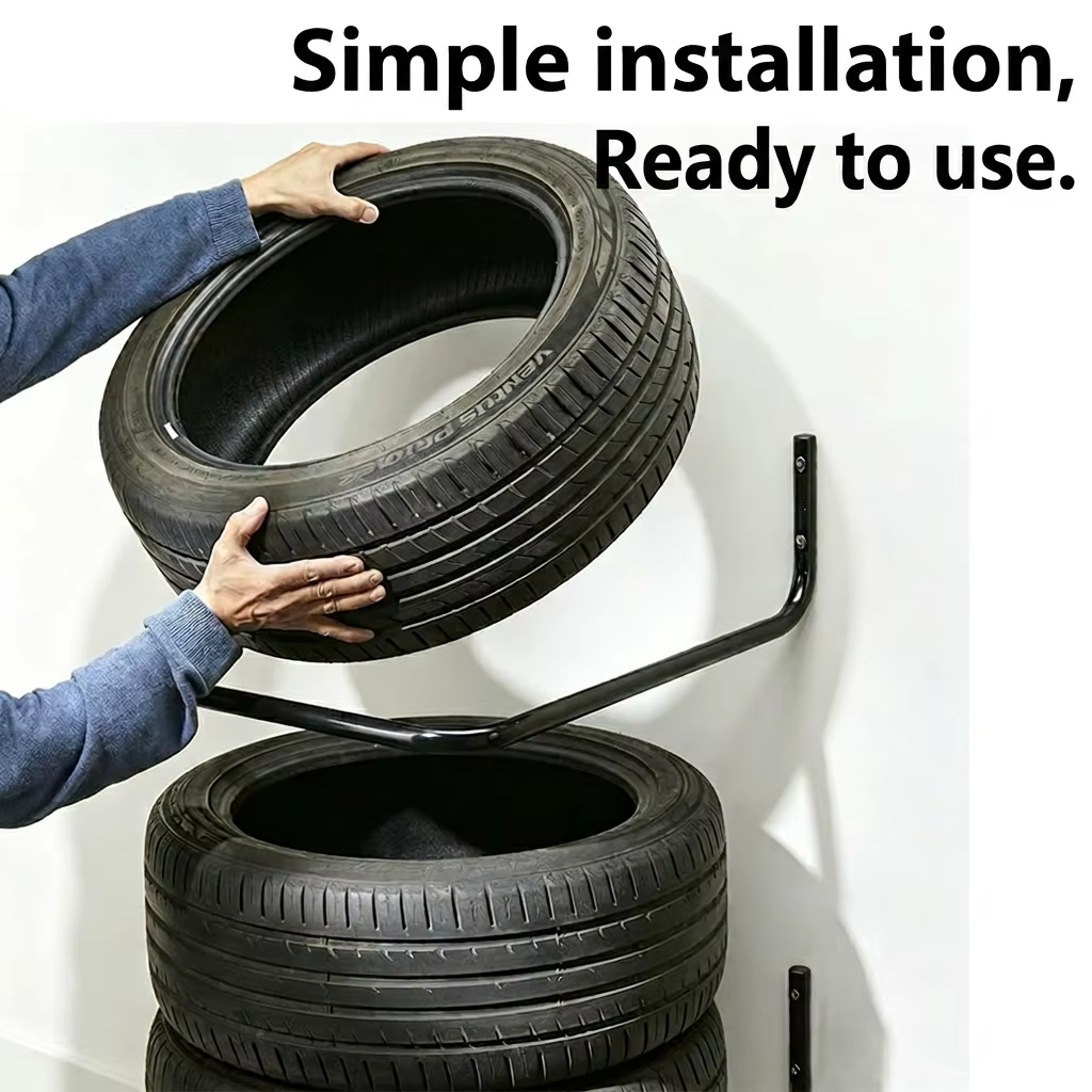 Wall Hanging Tire Rack-9