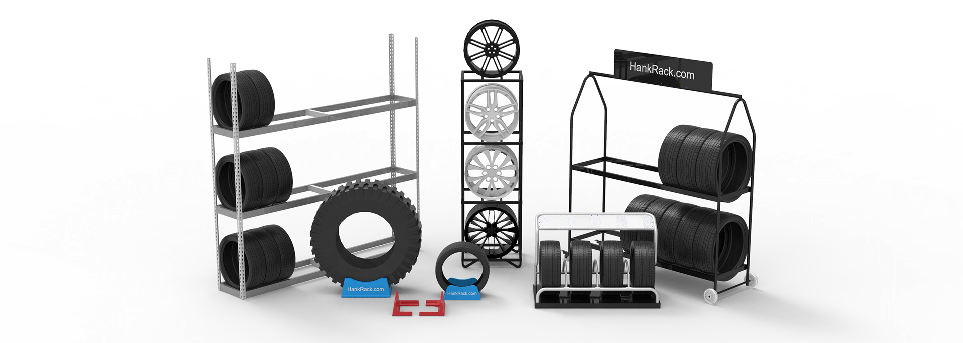 Tire Storage Racks Display Stand Racks